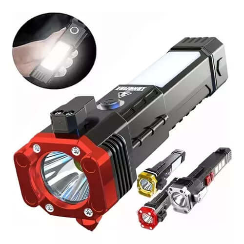 Linterna Táctica Multifuncional Recargable